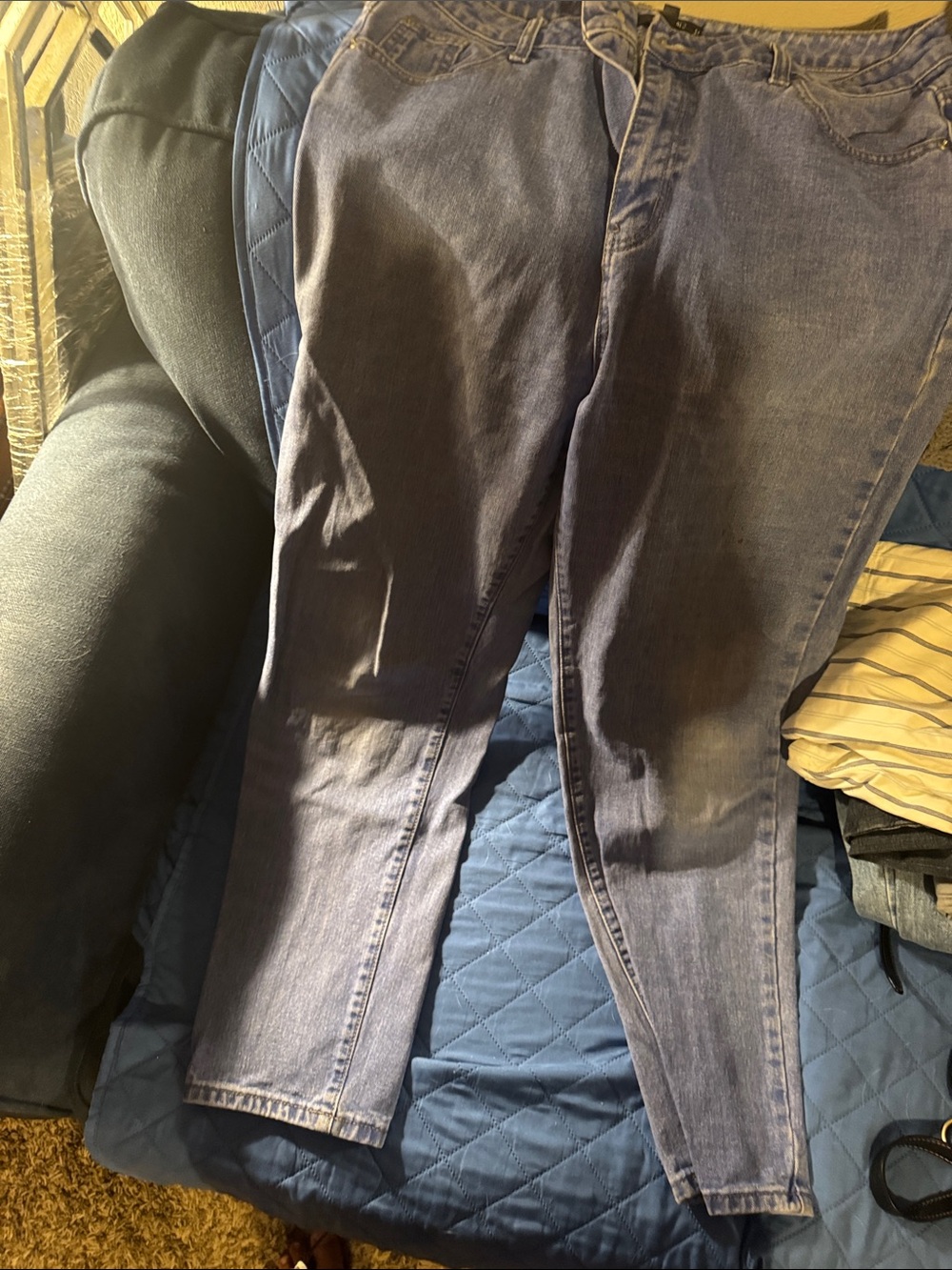 Women’s Missguided plus Classic Blue Denim Jeans Sz 12